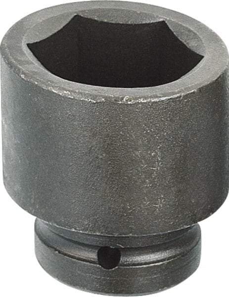 Armstrong - 1" Drive 1-3/4" Standard Impact Socket - 6 Points, 2-43/64" OAL - USA Tool & Supply