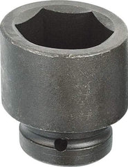 Armstrong - 1" Drive 1-3/4" Standard Impact Socket - 6 Points, 2-43/64" OAL - USA Tool & Supply