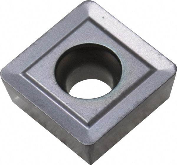 Kennametal - SPPX15T512 FP Grade KCU40 Carbide Indexable Drill Insert - TiN/TiAlN Finish, 0.619" Inscribed Circle - USA Tool & Supply