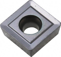 Kennametal - SPPX15T512 FP Grade KCU40 Carbide Indexable Drill Insert - TiN/TiAlN Finish, 0.619" Inscribed Circle - USA Tool & Supply