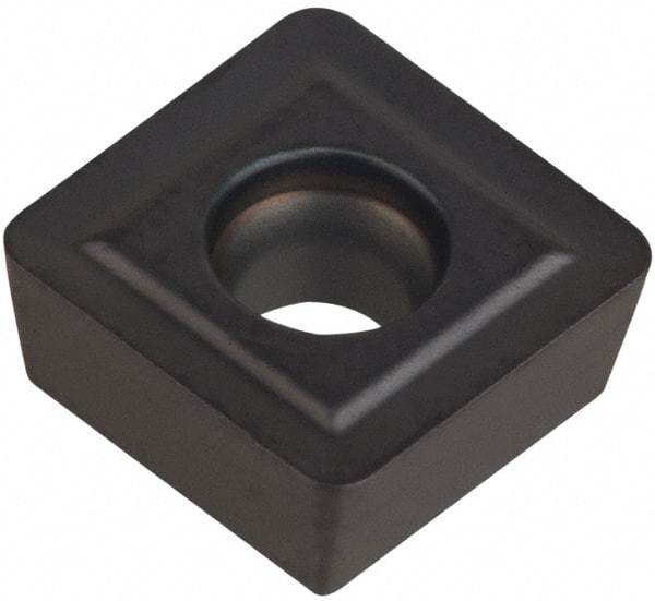 Kennametal - SPGX070308 FP Grade KCU40 Carbide Indexable Drill Insert - TiN/TiAlN Finish, 0.307" Inscribed Circle - USA Tool & Supply