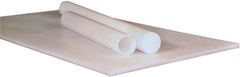 Made in USA - 4' x 4' x 3/8" White High Temperature UHMW Sheet - USA Tool & Supply