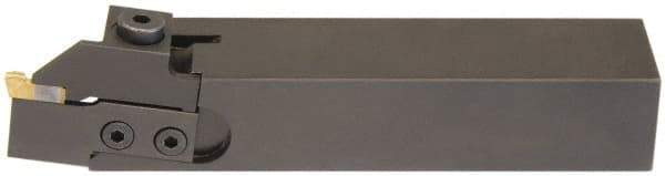 Hertel - HCE, Right Hand Cut, 1-5/8" Max Workpc Diam, Indexable Cutoff Toolholder - 1/2" Max Depth of Cut, 31.75mm Shank Width, 1" Shank Height, 6" OAL - USA Tool & Supply