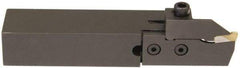 Hertel - HCE, Right Hand Cut, 1-5/8" Max Workpc Diam, Indexable Cutoff Toolholder - 0.812 Max Depth of Cut, 25.4mm Shank Width, 3/4" Shank Height, 4-1/2" OAL - USA Tool & Supply