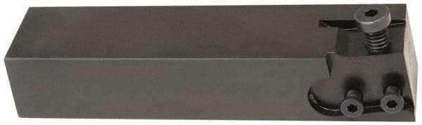 Hertel - HCE, Right Hand Cut, Indexable Cutoff Toolholder - 0.8 Max Depth of Cut, 31.75mm Shank Width, 1" Shank Height, 6" OAL - USA Tool & Supply