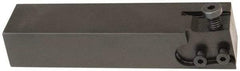 Hertel - HCE, Right Hand Cut, Indexable Cutoff Toolholder - 0.8 Max Depth of Cut, 31.75mm Shank Width, 1" Shank Height, 6" OAL - USA Tool & Supply