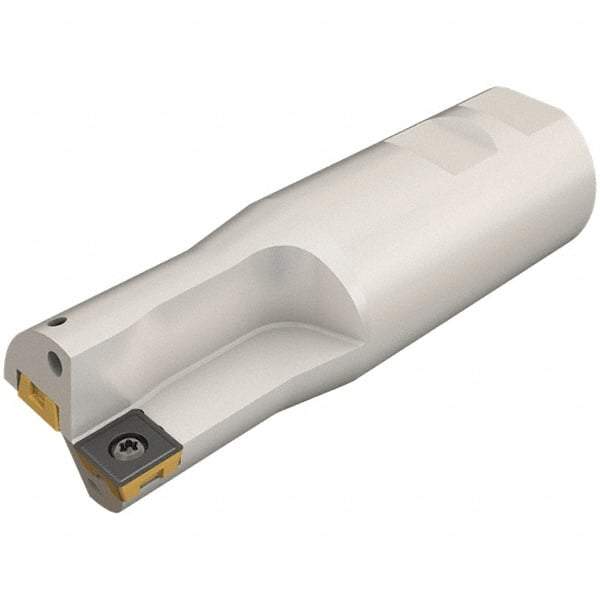 Iscar - 1.19" Max Drill Depth, 1xD, 1-3/16" Diam, Indexable Insert Drill - 2 Inserts, 1-1/4" Shank Diam, Straight Shank - USA Tool & Supply