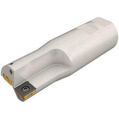 Iscar - 1.19" Max Drill Depth, 1xD, 1-3/16" Diam, Indexable Insert Drill - 2 Inserts, 1-1/4" Shank Diam, Straight Shank - USA Tool & Supply