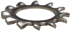 Value Collection - M22 Screw, 23mm ID, Stainless Steel External Tooth Lock Washer - 36mm OD, Uncoated, Grade 18-8 & Austenitic A2 - USA Tool & Supply