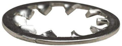 Value Collection - 5/16" Screw, 0.332" ID, Spring Steel Internal Tooth Lock Washer - 0.607" OD, Zinc-Plated, Grade 2 - USA Tool & Supply