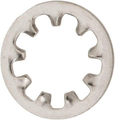 Value Collection - 3/8" Screw, 0.398" ID, Stainless Steel Internal Tooth Lock Washer - 0.692" OD, Uncoated, Grade 18-8 - USA Tool & Supply