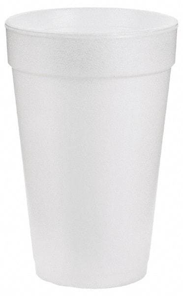 DART - Dart Foam Hot/Cold Cups, 16 oz - White - USA Tool & Supply