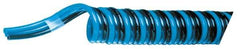 Advanced Technology Products - 21/64" ID x 1/2" OD, 55/64" Wall Thickness, Polyurethane Tube - Black, Clear Blue & Light Blue, 140 Max psi, 98 Shore A Hardness - USA Tool & Supply