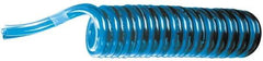 Advanced Technology Products - 21/64" ID x 1/2" OD, 55/64" Wall Thickness, Polyurethane Tube - Black, Clear Blue, Light Blue & Clear, 140 Max psi, 98 Shore A Hardness - USA Tool & Supply