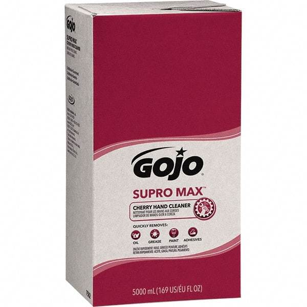 GOJO - 5 L Dispenser Refill Liquid Hand Cleaner - Beige, Cherry Scent - USA Tool & Supply