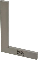 SPI - 5" Blade Length, 3" Base Length Steel Square - 0.0013" Accuracy, Beveled Edge - USA Tool & Supply
