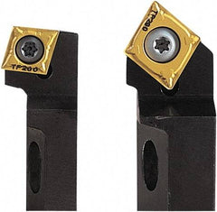 Seco - Right Hand, SCTC Toolholder Compatibility, CC.. Insert Compatibility, Indexable Turning Cartridge - Screw Holding Method, 32mm OAL x 11mm OAH - USA Tool & Supply