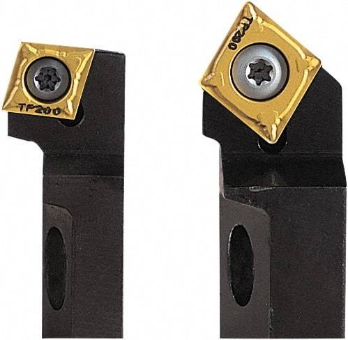 Seco - Right Hand, SCSC Toolholder Compatibility, CC.. Insert Compatibility, Indexable Turning Cartridge - Screw Holding Method, 28mm OAL x 11mm OAH - USA Tool & Supply