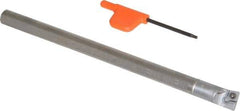 Kennametal - 0.48" Min Bore Diam, 6.059" OAL, 3/8" Shank Diam, L-SCFP Indexable Boring Bar - 0.91" Max Bore Depth, CP.. Insert, Screw Holding Method - USA Tool & Supply