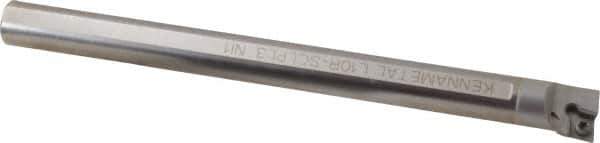 Kennametal - 0.77" Min Bore Diam, 8.012" OAL, 5/8" Shank Diam, L-SCLP Indexable Boring Bar - 1.05" Max Bore Depth, CP.. Insert, Screw Holding Method - USA Tool & Supply