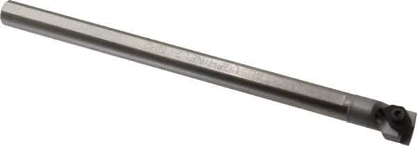 Kennametal - 0.73" Min Bore Diam, 8" OAL, 1/2" Shank Diam, L-RNE Indexable Boring Bar - N.2R Insert, Clamp Holding Method - USA Tool & Supply