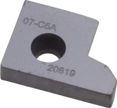 Allied Machine and Engineering - J1926 07, Grade C5A Carbide Porting Insert - TiAlN Finish - USA Tool & Supply