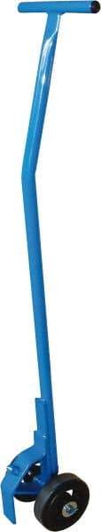 PRO-SOURCE - 1,000 Lb Capacity Steel Towing Handle - 50-1/2" High, 6" Wheels - USA Tool & Supply