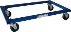 PRO-SOURCE - 400 Lb Capacity Steel Dual Purpose Dolly - 25" Long x 15" Wide x 3" High, 3" Wheels - USA Tool & Supply