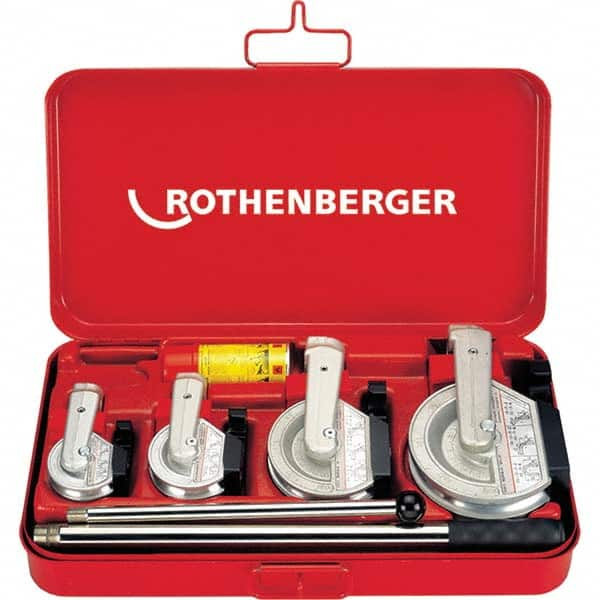 Rothenberger - Benders, Crimpers & Pressers Type: Tubing Bender Maximum Pipe Capacity (Inch): 7/8 - USA Tool & Supply