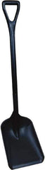 Remco - 13-7/8" High Square Plastic Shovel - 30-7/8" Long D-Grip Handle - USA Tool & Supply