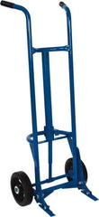 PRO-SOURCE - 1,000 Lb Load Capacity, 55 Gal Drum Hand Truck - 23-3/4" Wide x 61" High, 2 Wheels - USA Tool & Supply