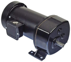 Bison Gear - 90 VDC, 8.7 RPM, 195.9:1 Gear Ratio, Parallel Gearmotor - 1,087 Torque, 0.25 hp, TENV Enclosure - USA Tool & Supply