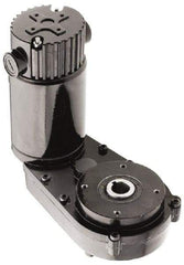 Bison Gear - 90 VDC, 1.3 RPM, 1397:1 Gear Ratio, Parallel Offset Gearmotor - 26 Frame, 1,100 Torque, 1/20 hp, TENV Enclosure - USA Tool & Supply