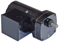 Bison Gear - 115 Volt, 33 RPM, 49.1:1 Gear Ratio, Parallel Gearmotor - 165 Torque, 1/10 hp, Open Enclosure - USA Tool & Supply