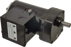 Bison Gear - 115 Volt, 63 RPM, 25.2:1 Gear Ratio, Parallel Gearmotor - 49 Torque, 1/20 hp, TENV Enclosure - USA Tool & Supply