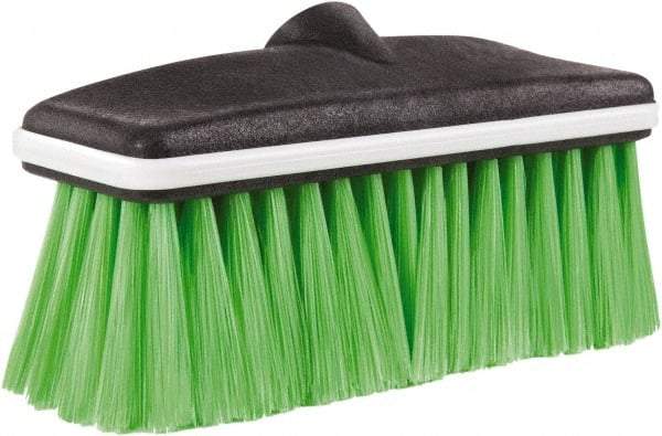 Harper Brush - 8" OAL, Vehicle Brush - Black Flagged Nylex Bristles, 2-1/4" Trim Length - USA Tool & Supply