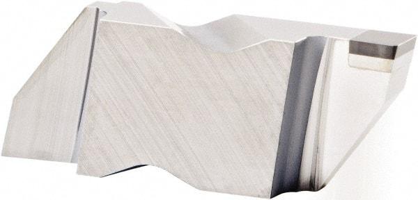 Kennametal - 3125NG EST Grade KB1630, 3.18mm Cutting Width PCBN Grooving Insert - 3.81mm Max Depth of Cut, Right Hand, 0.19mm Corner Radius, Uncoated - USA Tool & Supply