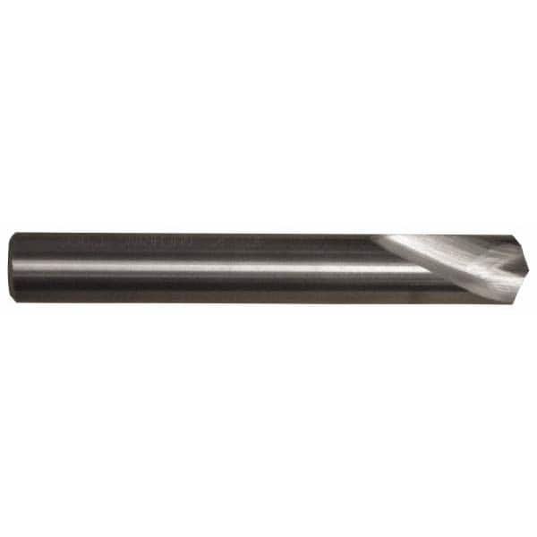 Guhring - 12mm Body Diam, 142°, 102mm OAL, Solid Carbide Spotting Drill - USA Tool & Supply