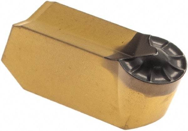 Iscar - 630GIMY Grade IC8250, 6mm Cutting Width Carbide Grooving Insert - 3mm Max Depth of Cut, Neutral, 3mm Corner Radius, TiCN/Al2O3/TiN Finish - USA Tool & Supply
