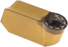 Iscar - 630GIMY Grade IC8250, 6mm Cutting Width Carbide Grooving Insert - 3mm Max Depth of Cut, Neutral, 3mm Corner Radius, TiCN/Al2O3/TiN Finish - USA Tool & Supply