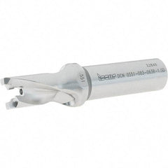 Iscar - 0.551" to 0.567" Diam, 1.5xD, 0.83" Max Depth, 5/8" Shank Diam, 3.51" OAL, Replaceable-Tip Drill - FCP, ICK, ICK-2M, ICM, ICN, ICP, iCP-2M Insert, 14 Seat Size, 93845733 Toolholder, Series SumoCham - USA Tool & Supply
