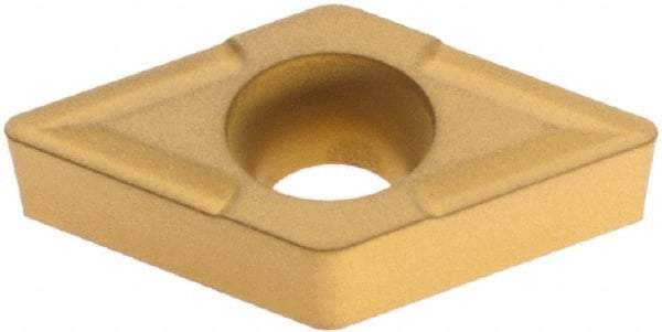 Iscar - DCMT2-1 Grade IC9150 Carbide Turning Insert - TiCN/Al2O3/TiN Finish, 55° Diamond, 1/4" Inscr Circle, 3/32" Thick, 1/64" Corner Radius - USA Tool & Supply