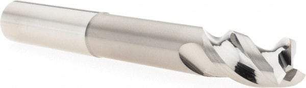Iscar - 3/4", 3 Flute, Single End, Solid Carbide, 0.03" Corner Radius End Mill - 6" OAL, Right Hand Flute, 1.2" LOC, Right Hand Cut, 3-3/4" Extended Reach - USA Tool & Supply