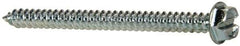 Value Collection - #8 Hex Washer Head Slotted Sheet Metal Screw - Steel, 2" Length Under Head, Grade 2 - USA Tool & Supply