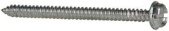 Value Collection - #10 Hex Washer Head Slotted Sheet Metal Screw - Steel, 2-1/2" Length Under Head, Grade 2 - USA Tool & Supply