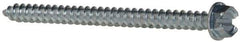 Value Collection - #12 Hex Washer Head Slotted Sheet Metal Screw - Steel, 3" Length Under Head, Grade 2 - USA Tool & Supply