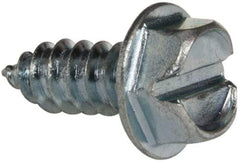 Value Collection - #14 Hex Washer Head Slotted Sheet Metal Screw - Steel, 5/8" Length Under Head, Grade 2 - USA Tool & Supply