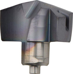 Iscar - Series ICM, 0.724" Diam Grade IC908 140° Replaceable Drill Tip - Carbide, TiAlN Finish, 18 Seat Size, Through Coolant - USA Tool & Supply