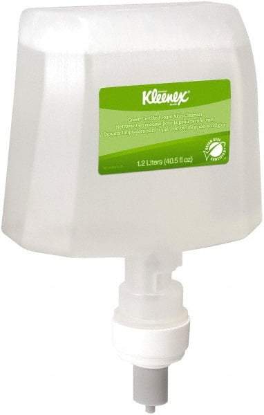 Kleenex - 1,200 mL Dispenser Refill Foam Soap - White, Fragrance Free Scent - USA Tool & Supply