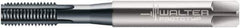 Walter-Prototyp - M6x1.00 Metric 6HX 4 Flute TiCN Finish Powdered Metal Straight Flute Machine Tap - Bottoming, Right Hand Thread, 80mm OAL, 15mm Thread Length, Oversize - Exact Industrial Supply
